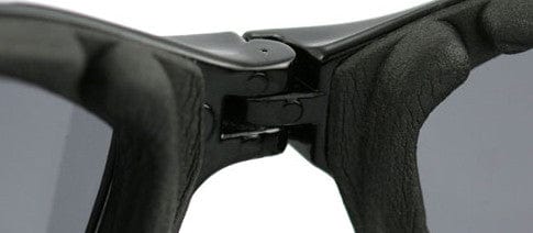 Bobster Crossfire Folding Goggle Black Frame Clear Lens-BCR002-Safety Glasses USA-2