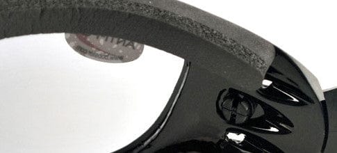 Bobster Night Hawk OTG Goggle Black Frame Anti-Fog Smoke Lens-BHAWK01-Safety Glasses USA-2