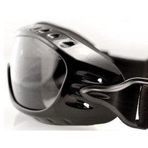 Bobster Night Hawk OTG Goggle Black Frame Anti-Fog Smoke Lens-BHAWK01-Safety Glasses USA-3