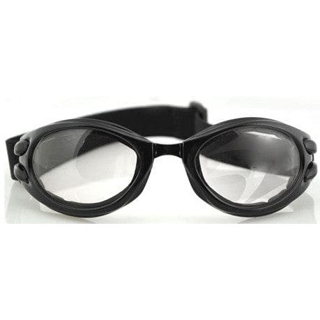 Bobster Igniter Goggle with Black Frame and Anti-Fog Photochromic Lens Front View