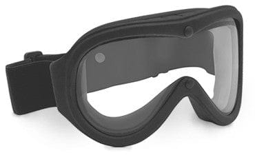 Bolle Chronosoft Safety Goggle with Black Kraton Frame and Clear Double Anti-Scratch and Anti-Fog Lens