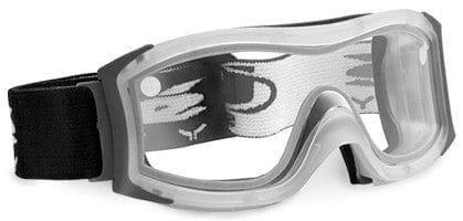 Bolle Duo Safety Goggle with Frosted Frame and Clear Double Lens
