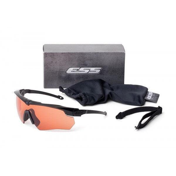 ESS Crossbow Suppressor Safety Glasses with Black Frame and HD Copper Lens