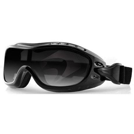 Bobster Night Hawk OTG Goggle with Black Frame and Anti-Fog Smoke Lens