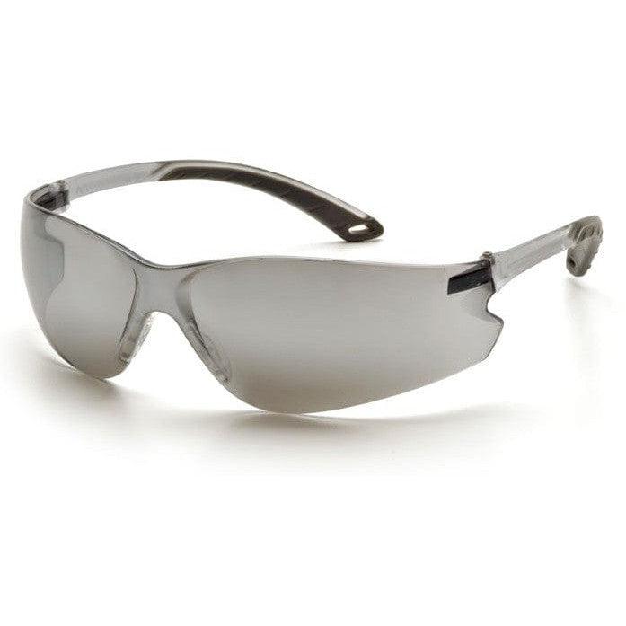 Pyramex Itek Safety Glasses with Silver Mirror Lens S5870S
