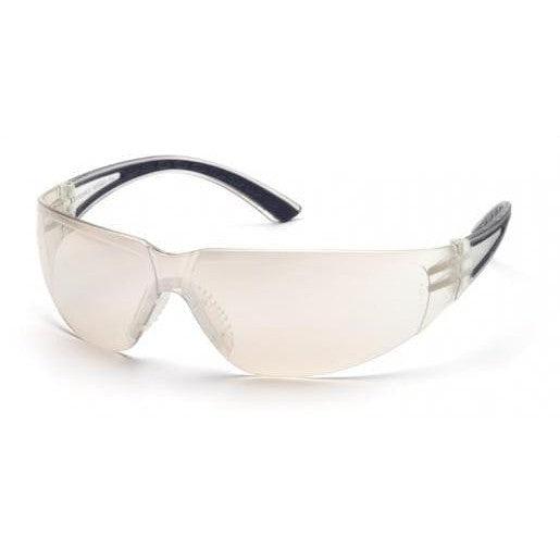 Pyramex Cortez Safety Glasses Black Temples Indoor/Outdoor Lens SB3680S