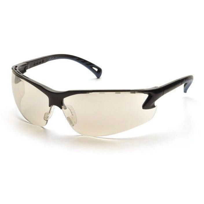 Pyramex Venture 3 Safety Glasses with Black Frame and Indoor/Outdoor Lens SB5780D