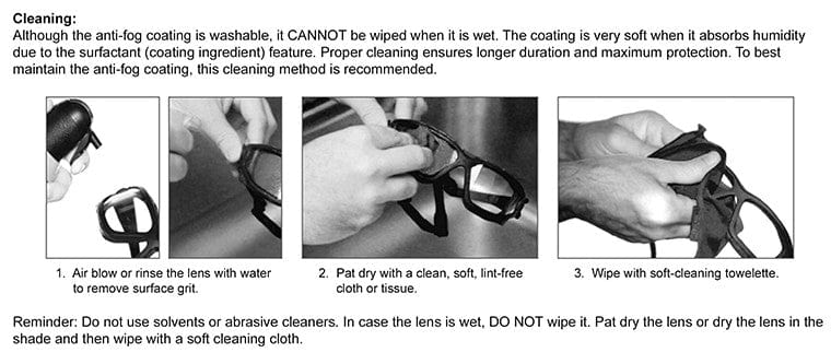 Pyramex I-Force Safety Goggle/Glasses Black Frame Gray Anti-Fog Lenses
