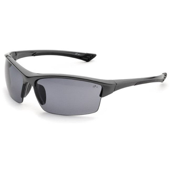Elvex Sonoma Safety Glasses with Gray Frame and Polarized Gray Lenses