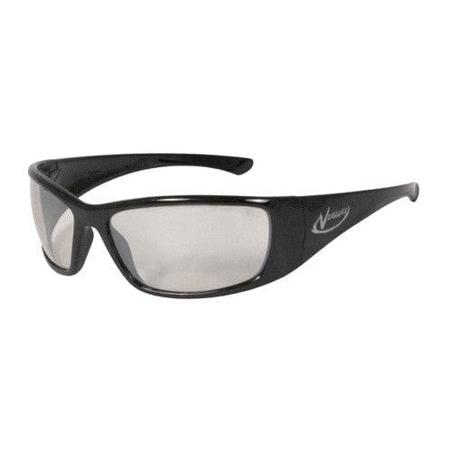 Radians Vengeance Safety Glasses with Black Frame and Indoor/Outdoor Lens