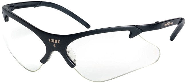 Smith & Wesson Code 4 Safety Glasses with Clear Lenses