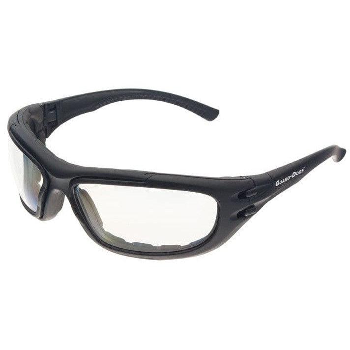 Guard Dogs G100 Safety Glasses/Goggle with Black Frame and Clear Anti-Fog Lenses 2G102014