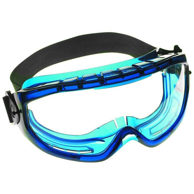 KleenGuard Monogoggle XTR Blue Frame Clear Anti-Fog Lens 18624