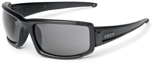 ESS CDI MAX Ballistic Interchangeable Sunglasses with Black Frame and Clear and Smoke Lenses