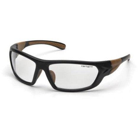 Carhartt Carbondale Safety Glasses with Black Frame and Clear Lens CHB210D