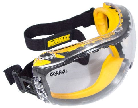 DEWALT Concealer Safety Goggles Clear Anti-Fog Lens DPG82-11