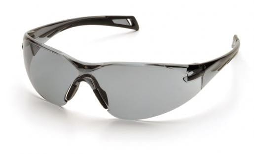 Pyramex PMXSlim Safety Glasses with Black Temples and Gray Lens SB7120S