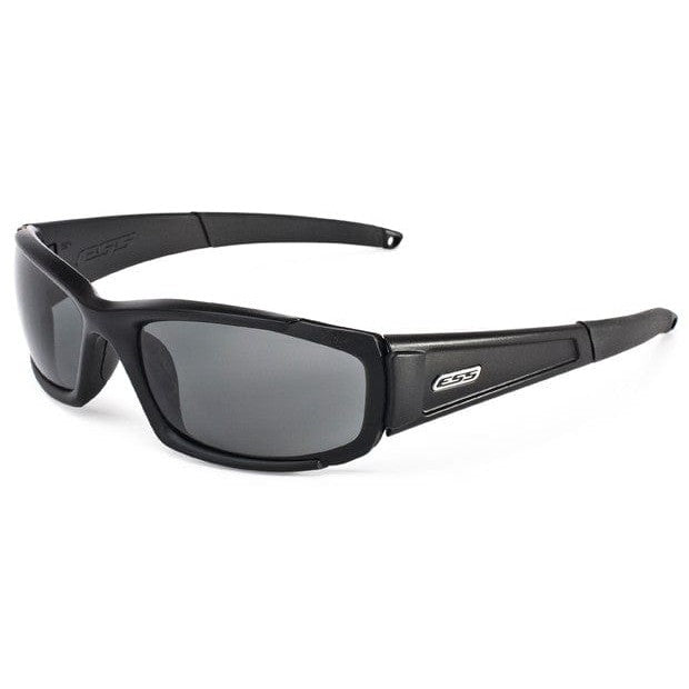 ESS CDI Ballistic Sunglasses with Black Frame and Clear and Smoke Lenses-740-0296-Safety Glasses USA-1