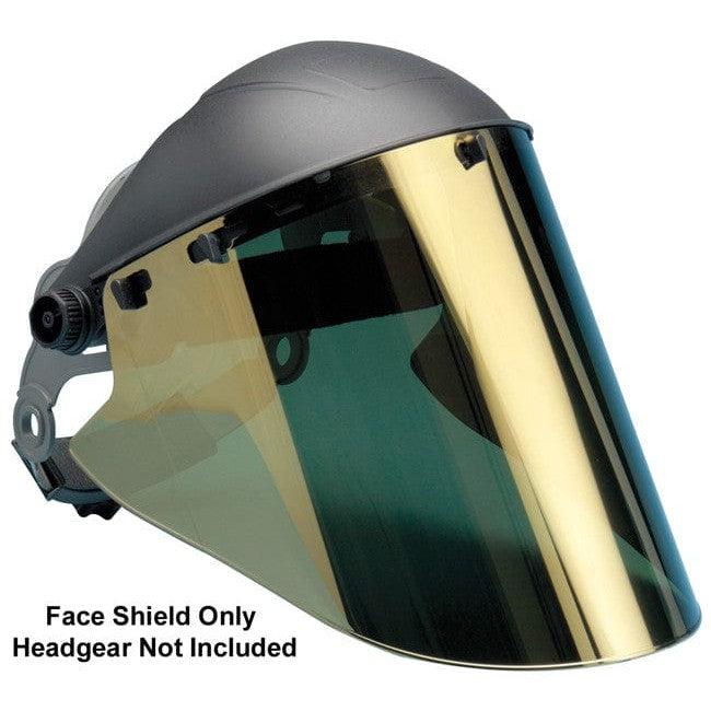 Elvex High Heat Gold Hardcoated Lexan Face Shield 10" x 18.5" x 2 mm