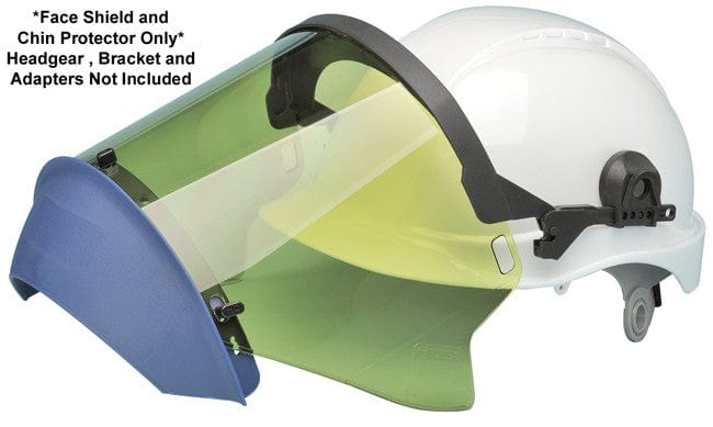 Elvex ARC-Shield With Green Anti-Fog Shield and Chin Protector