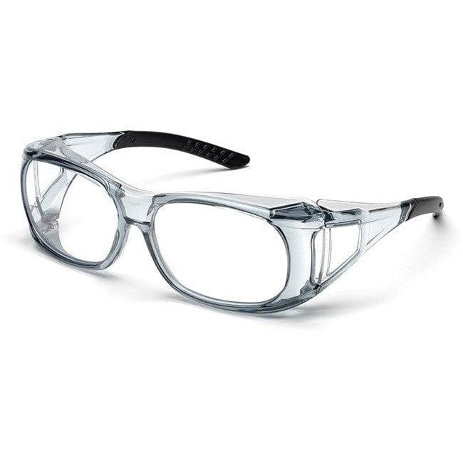 Elvex OVR-Spec II Safety Glasses with Translucent Frame and Clear Lens SG-37C