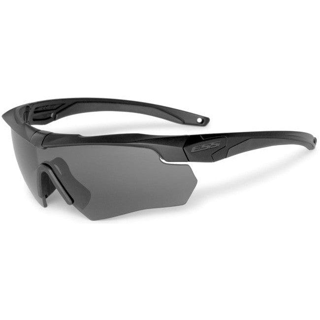 ESS Crossbow 3LS Safety Glasses Kit with Black Frame and Clear, Gray and Yellow Lenses-740-0387-Safety Glasses USA-4