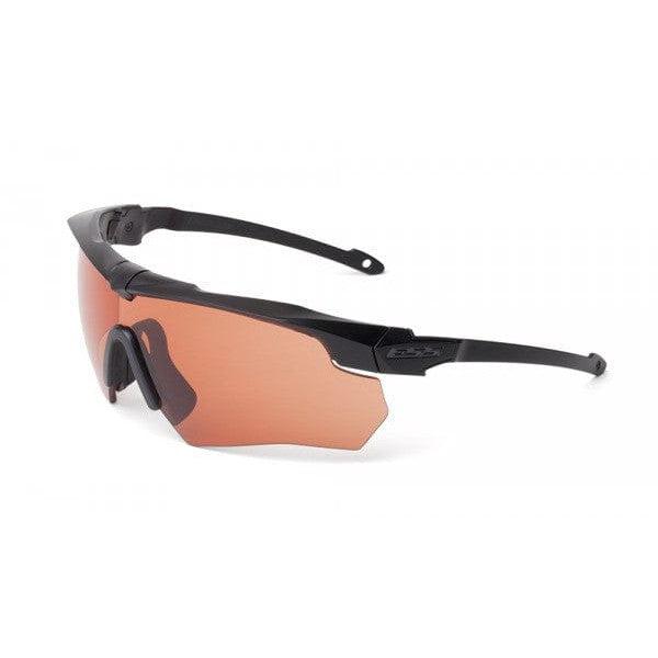 ESS Crossbow Suppressor Safety Glasses 2X+ Kit with Black Frames and Clear, Gray and HD Copper Lenses-740-0388-Safety Glasses USA-4
