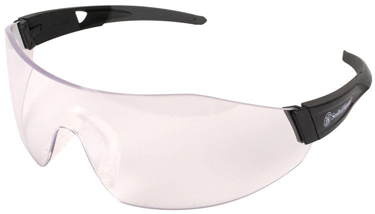 Smith & Wesson 44-Magnum Safety Glasses with Black Temples and Clear Anti-Fog Lens