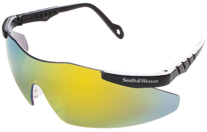 Smith & Wesson Magnum Safety Glasses with Gold Mirror Lens 19940