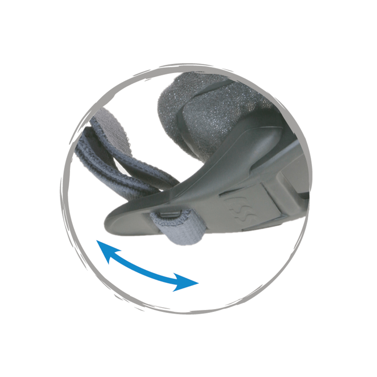 ESS Flight Deck Goggles with Clear and Smoke Gray Lenses 740-0333 Swivel