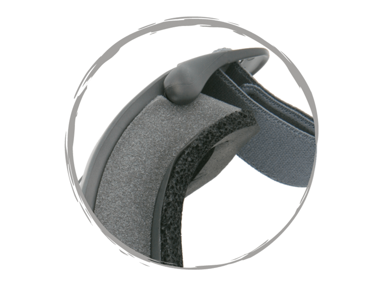 ESS Striketeam XTO Goggles 740-0283 Foam View