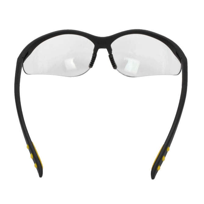 DEWALT Reinforcer Safety Glasses with Clear Lens DPG58-1D Top View