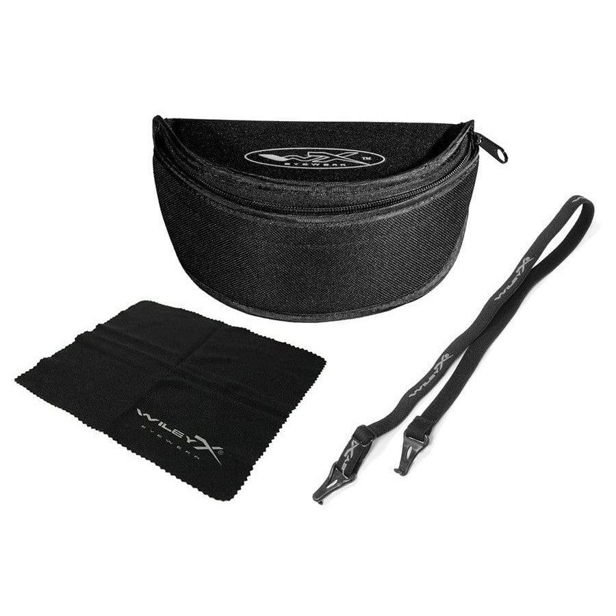 Wiley X XL-1 Advanced Ballistic Safety Glasses Kit with Matte Black Frame and Grey & Clear Lenses-WX-291-Safety Glasses USA-2