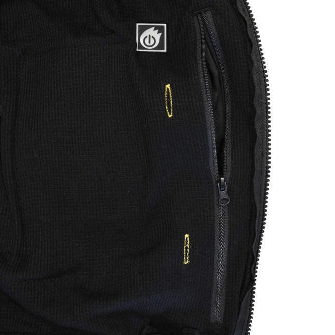 DeWalt DCHJ067B Unisex Black Heated Hoodie Sweatshirt Bare Temperature Controls