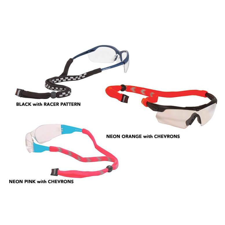 Chums Reflective Original Cotton Eyewear Retainer--Safety Glasses USA-1