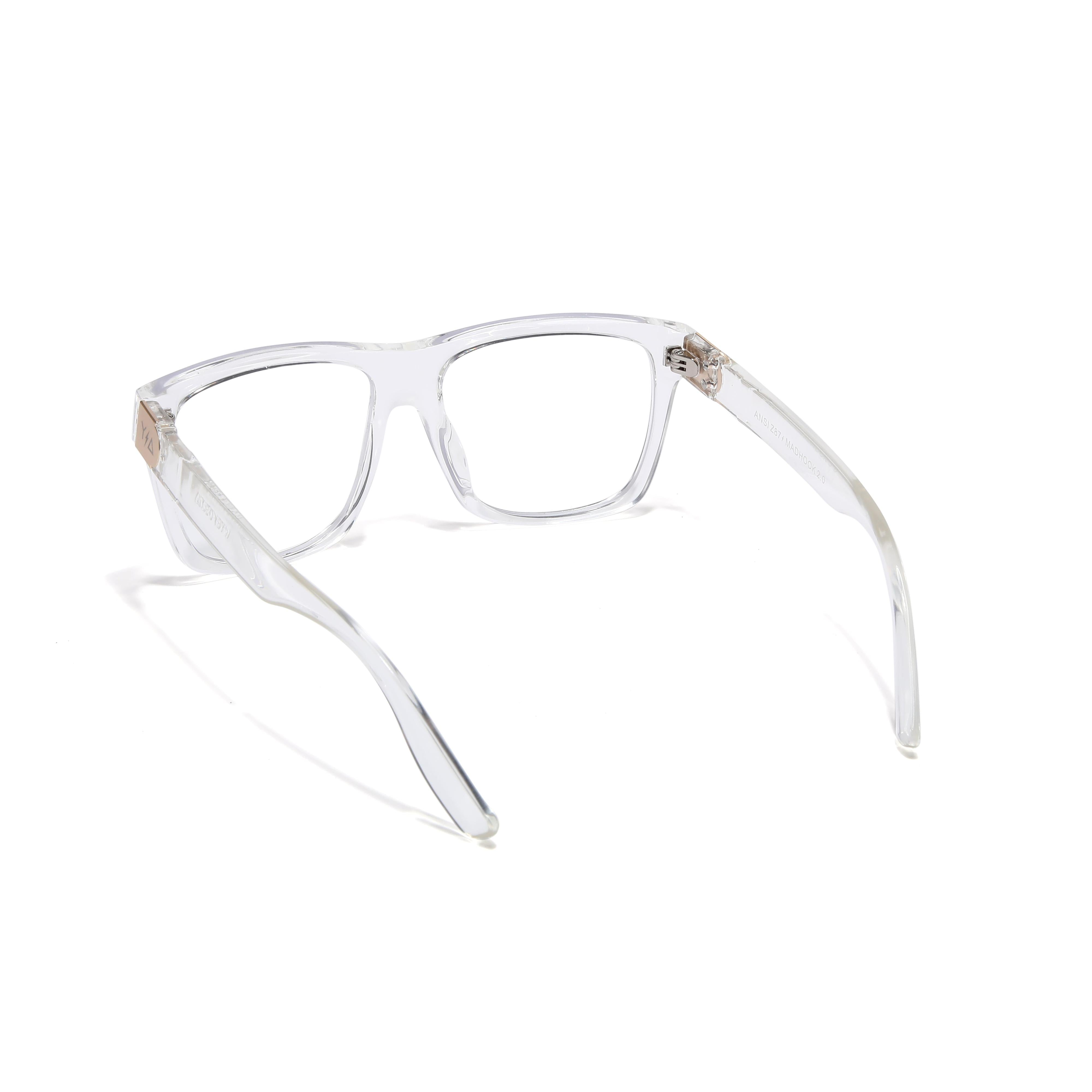 Wye Delta Z87 MADHOOK2.0 LR: Clear Safety Glasses