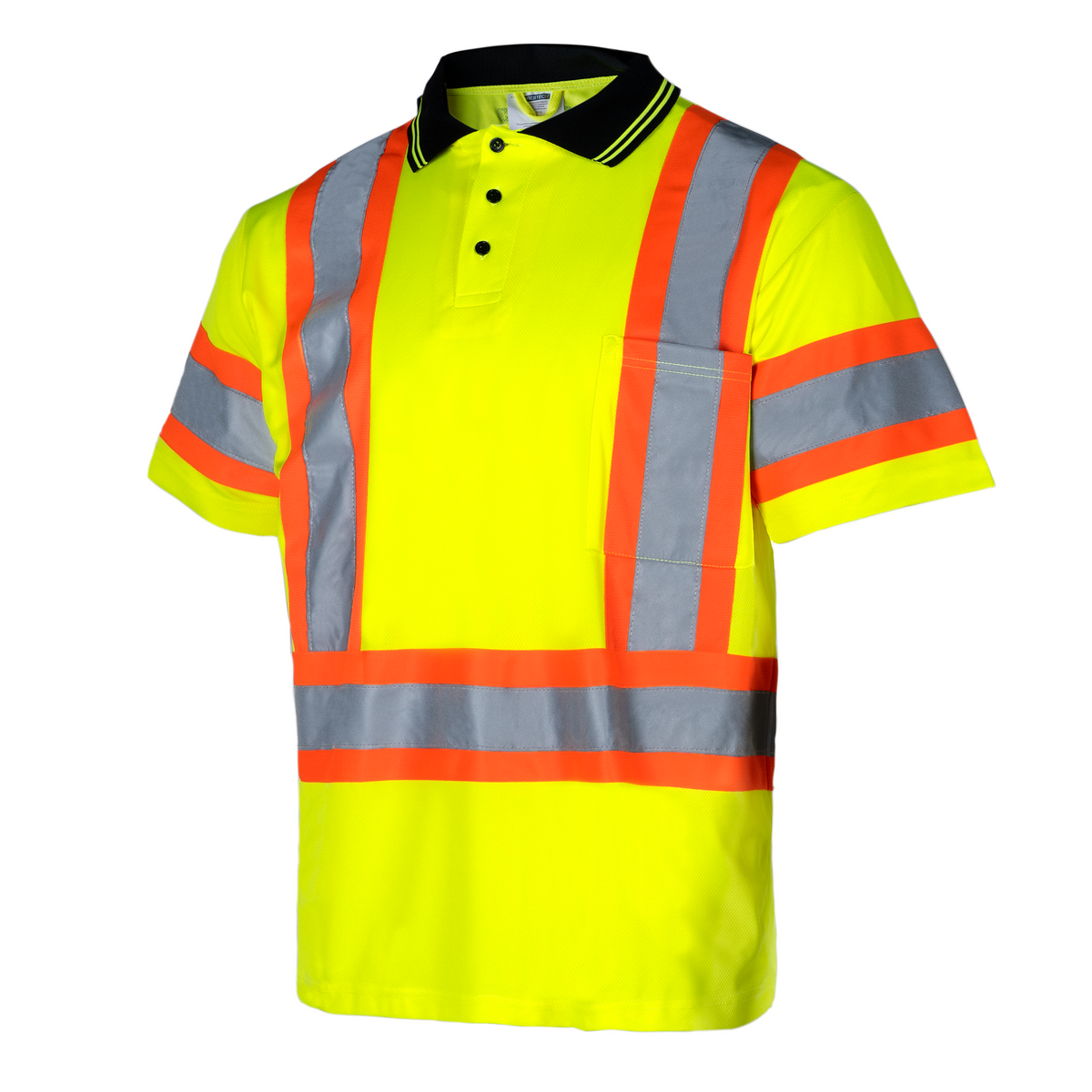 Jorestech Hi-Vis Reflective Two-Tone Safety Polo Shirt