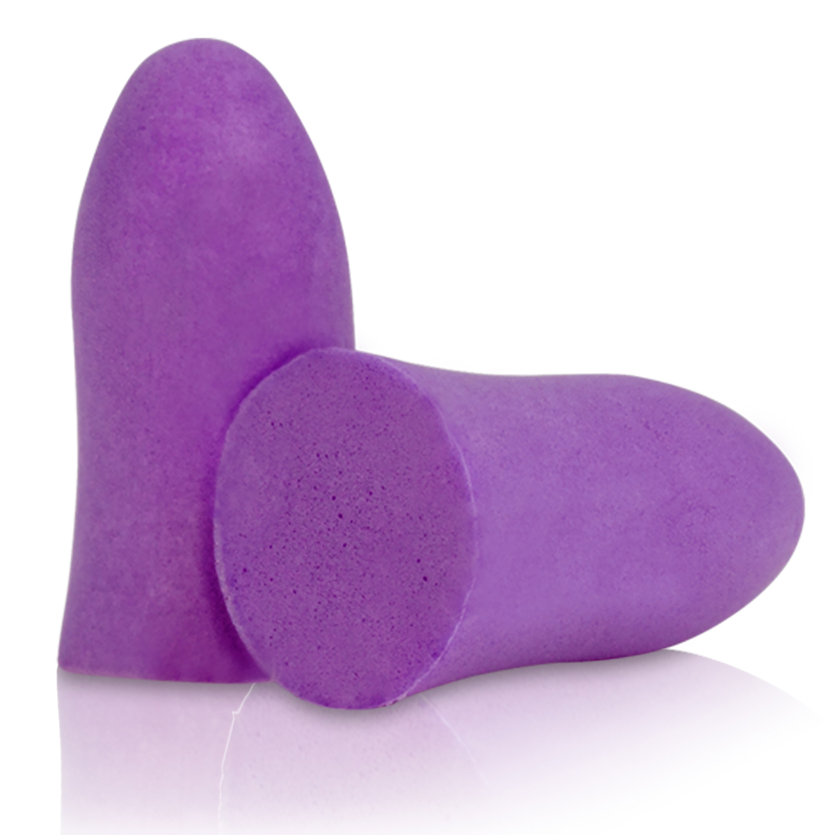 Jorestech 31dB NRR Bell-Shaped Soft Foam Earplugs – 50 Pairs
