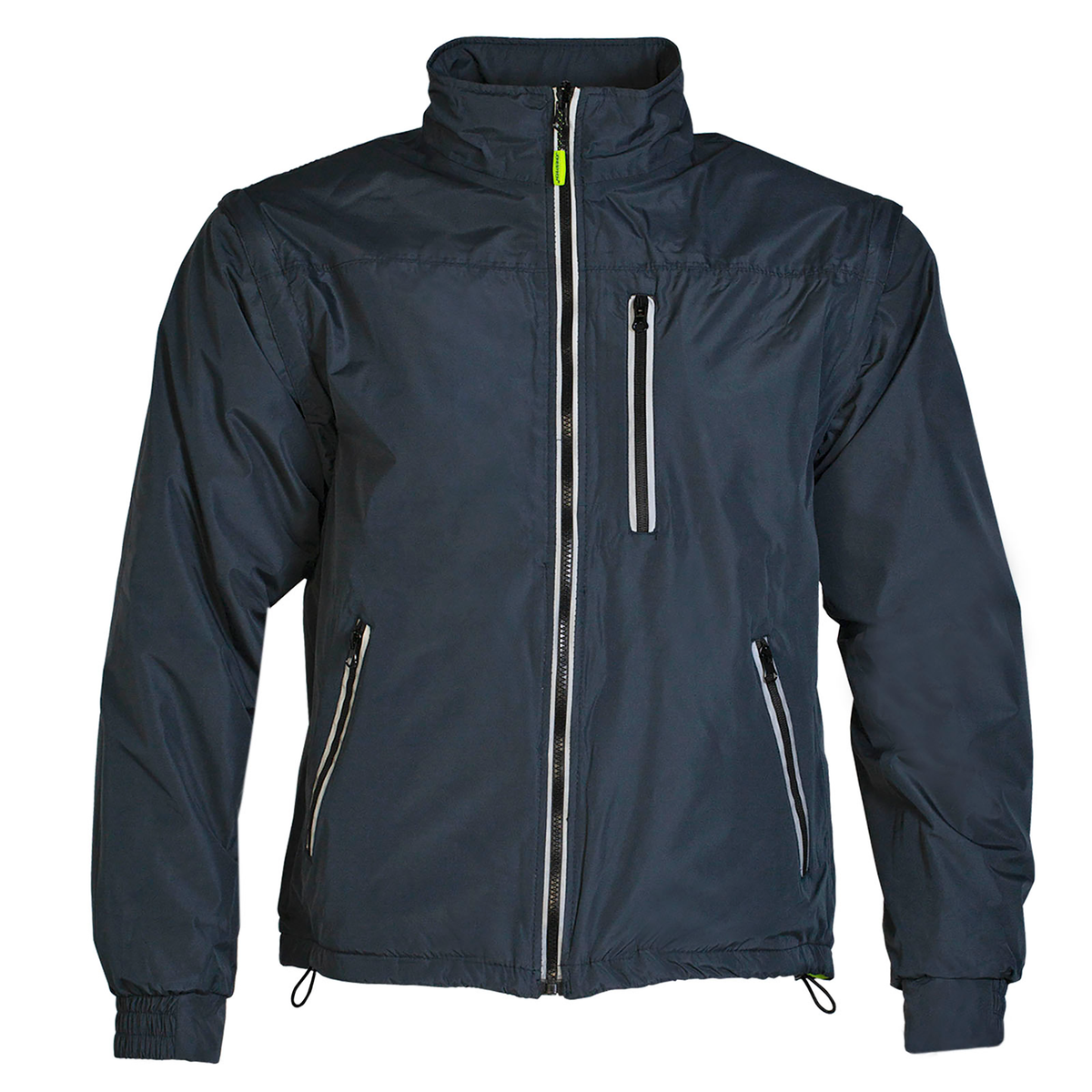 Jorestech 4-in-1 Hi-Vis Reversible Safety Jacket with Removable Sleeves