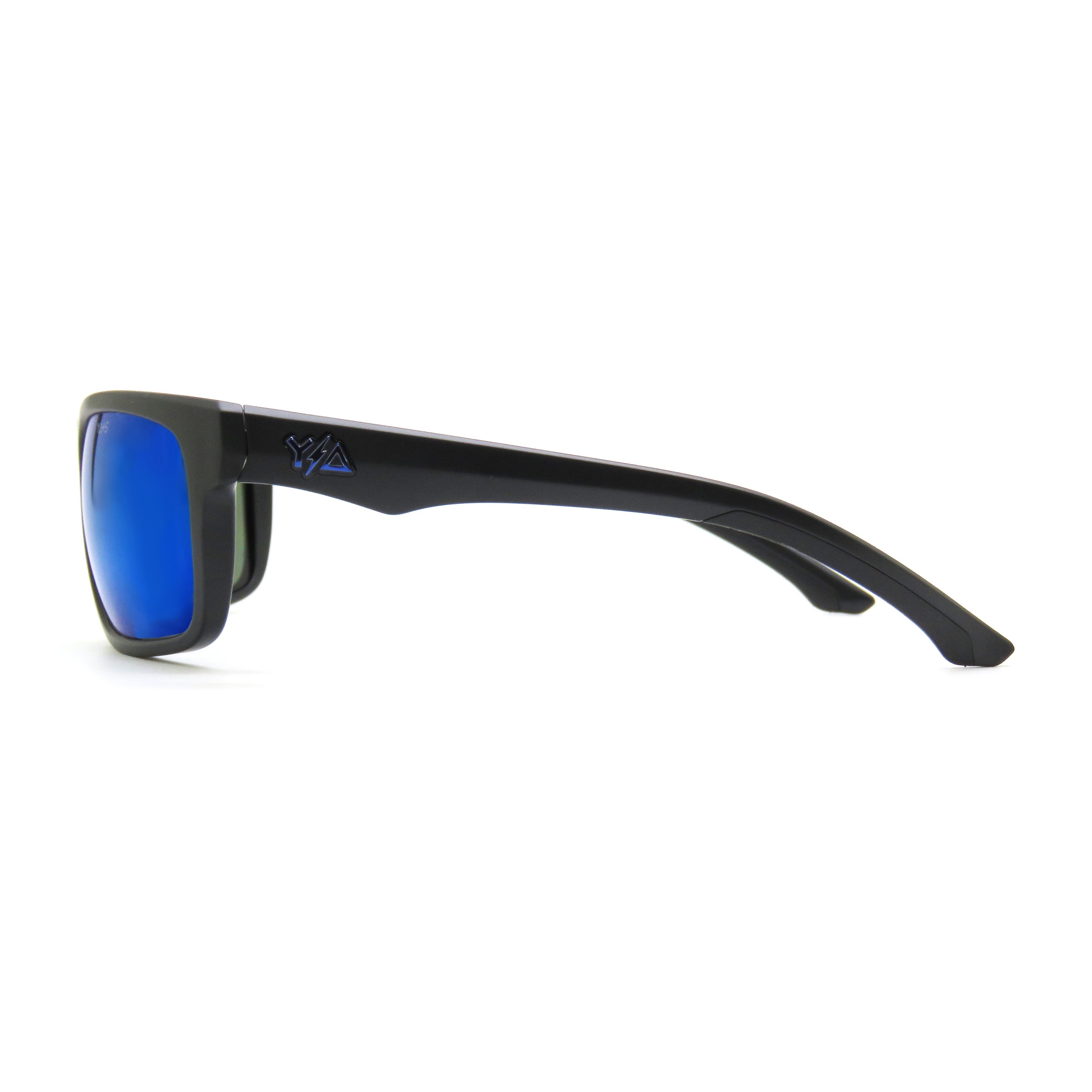 Wye Delta Z87+ FullViz Deep Blue Polarized Safety Glasses