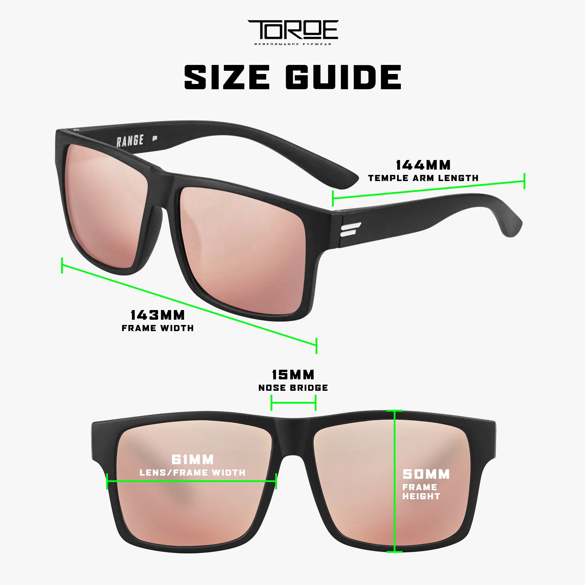 TOROE RANGE Limited Pink Polarized Sunglasses-8