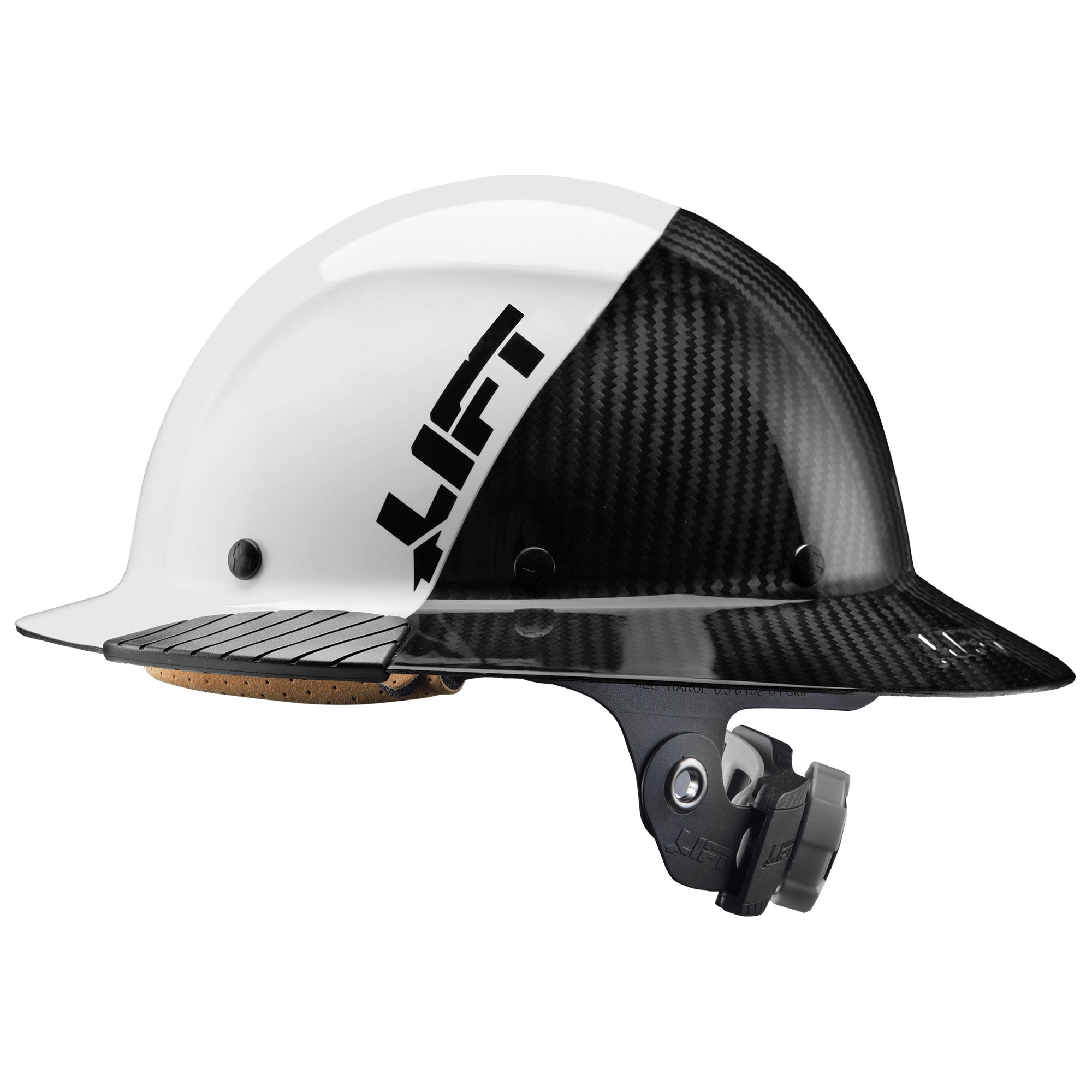 Lift Safety DAX Fifty 50 Carbon Fiber Full Brim Hard Hat