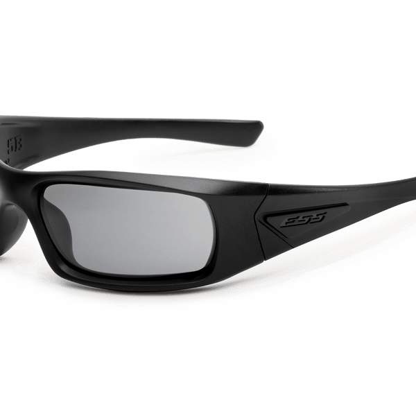 ESS 5B Ballistic Sunglasses with Black Frame and Smoke Gray Lenses