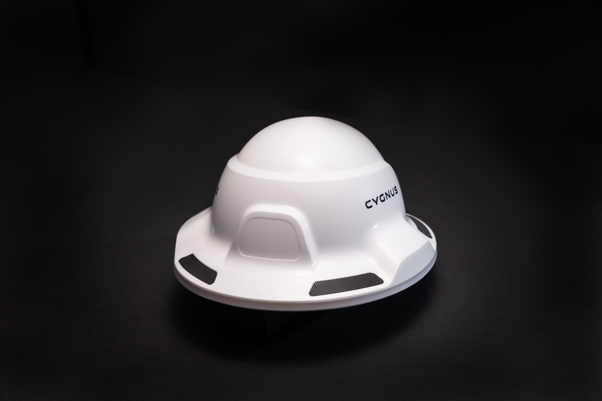 Cygnus 360 Full Brim Hard Hat with 360° LED Lighting, ANSI Certified