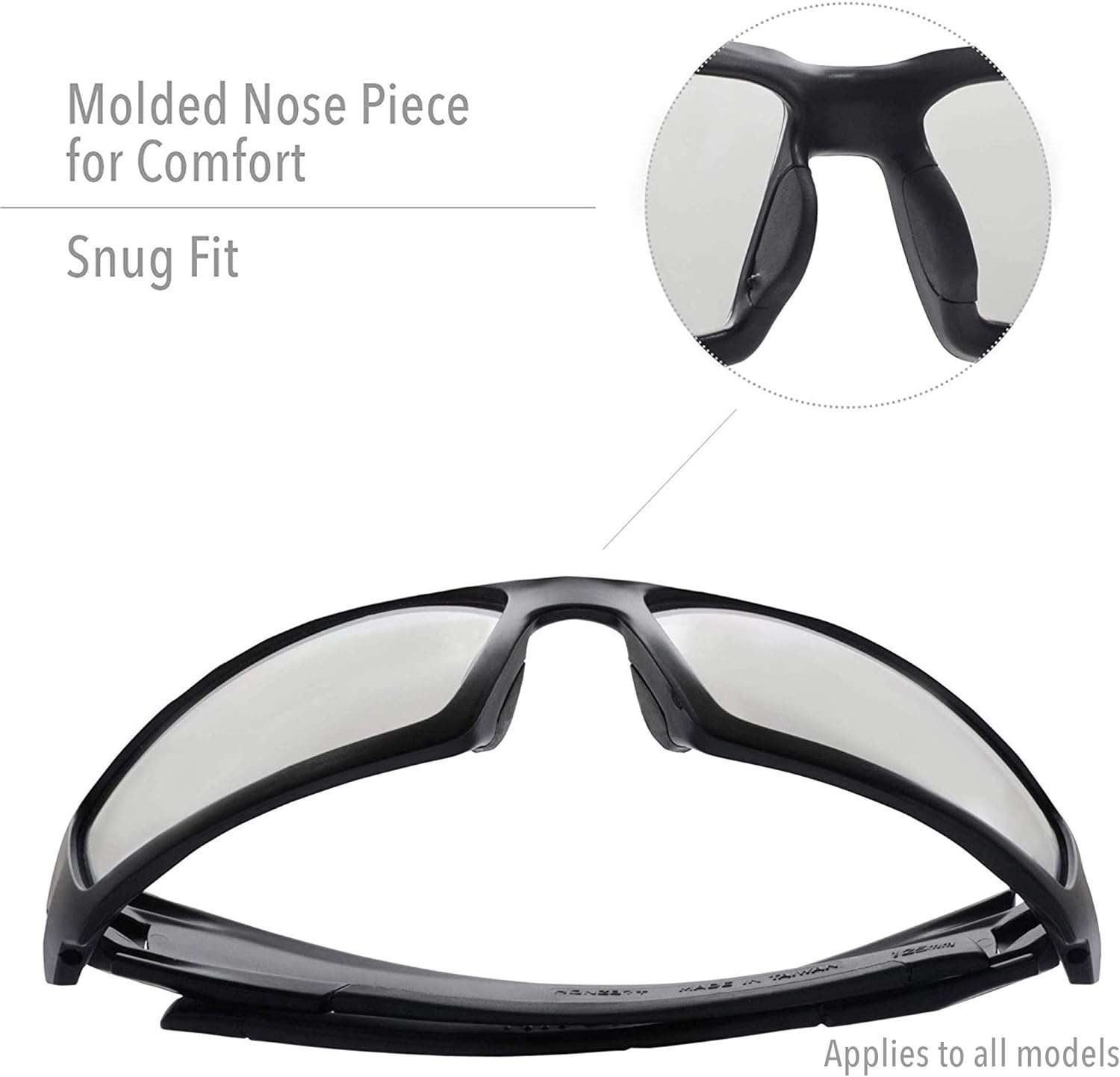 Uvex Hypershock S2941HS Safety Glasses Nose Piece Details