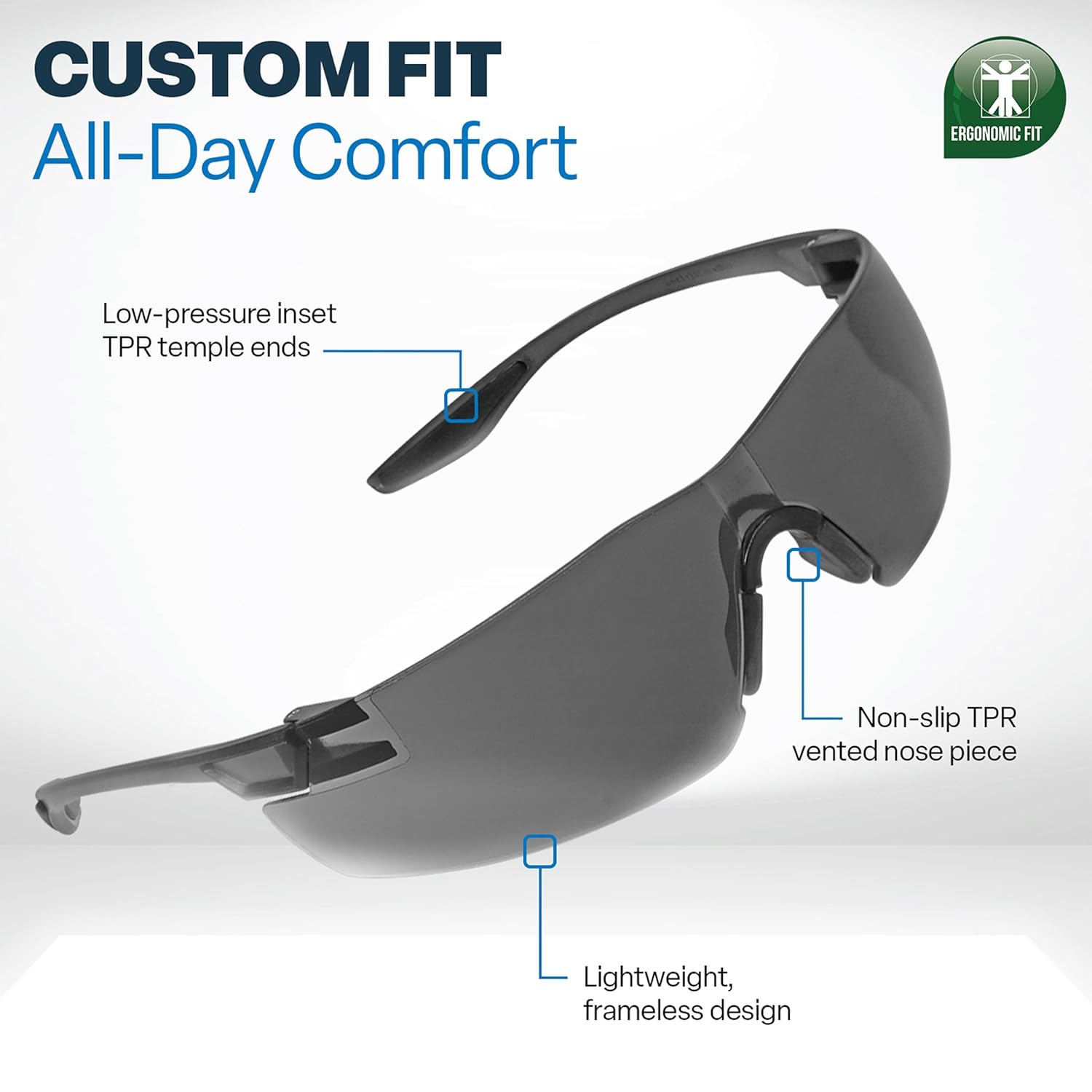 Bullhead Discus Safety Glasses-Safety Glasses USA-5