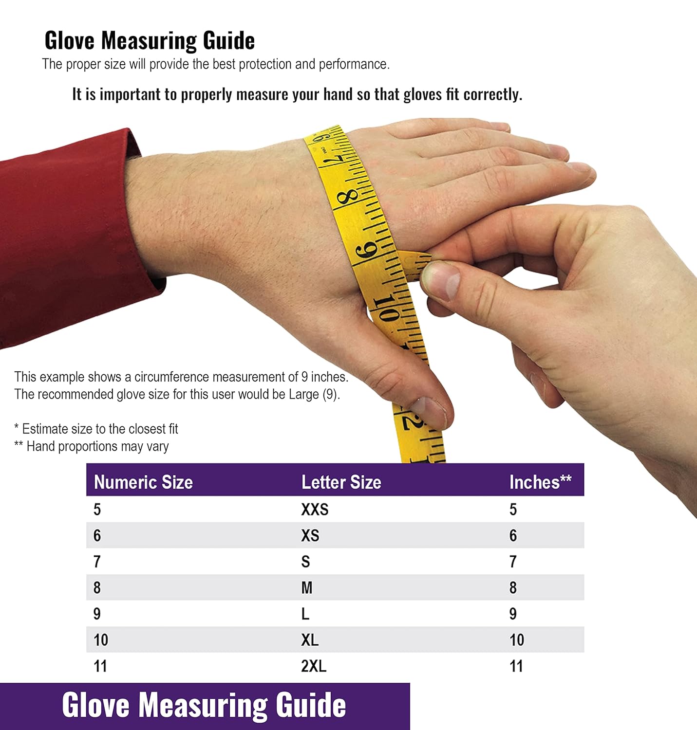 Global Glove 380INT Ice Gripster High-Visibility Water-Resistant Gloves-Safety Glasses USA-8