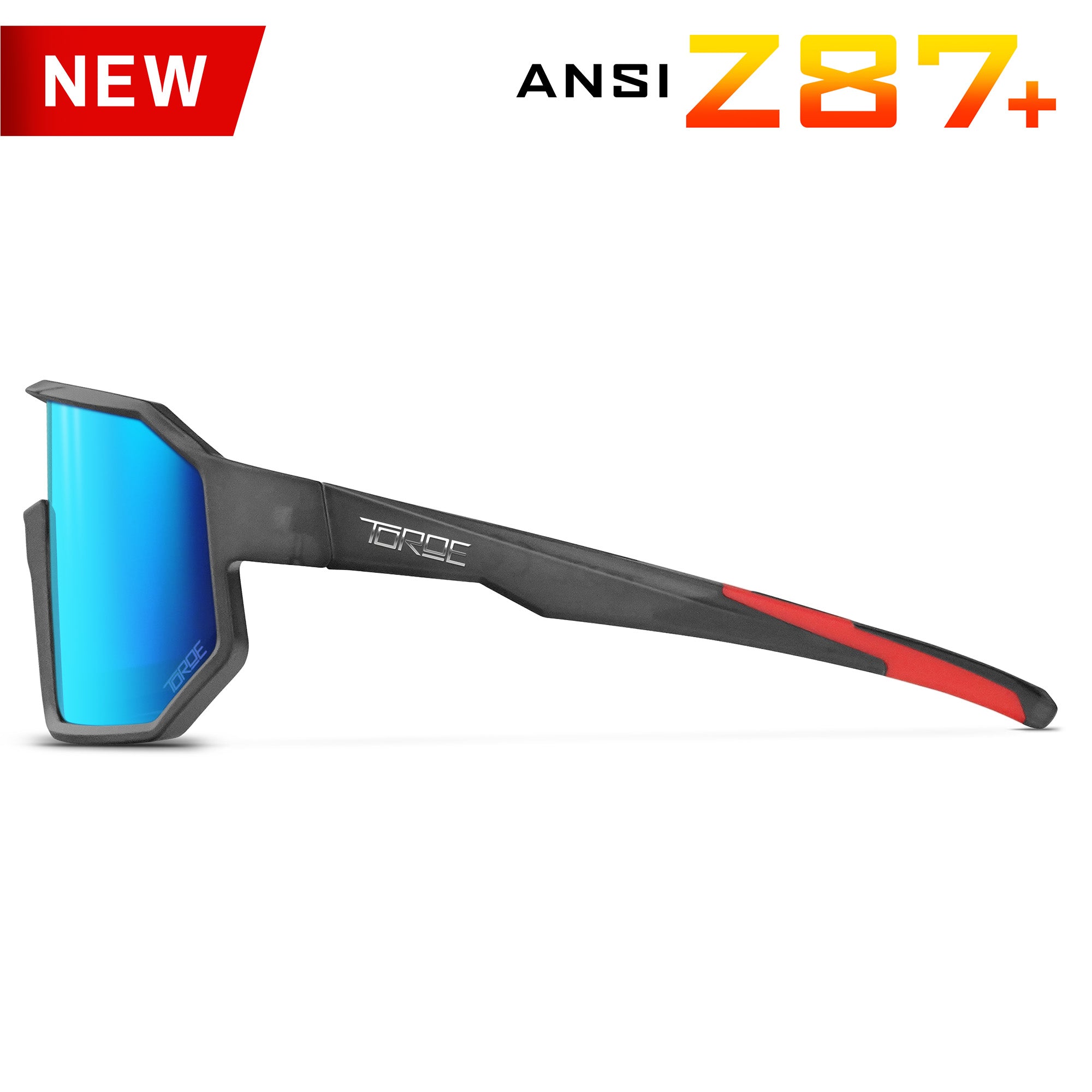 TOROE PISMO ANSI Z87+ Polarized Safety Glasses