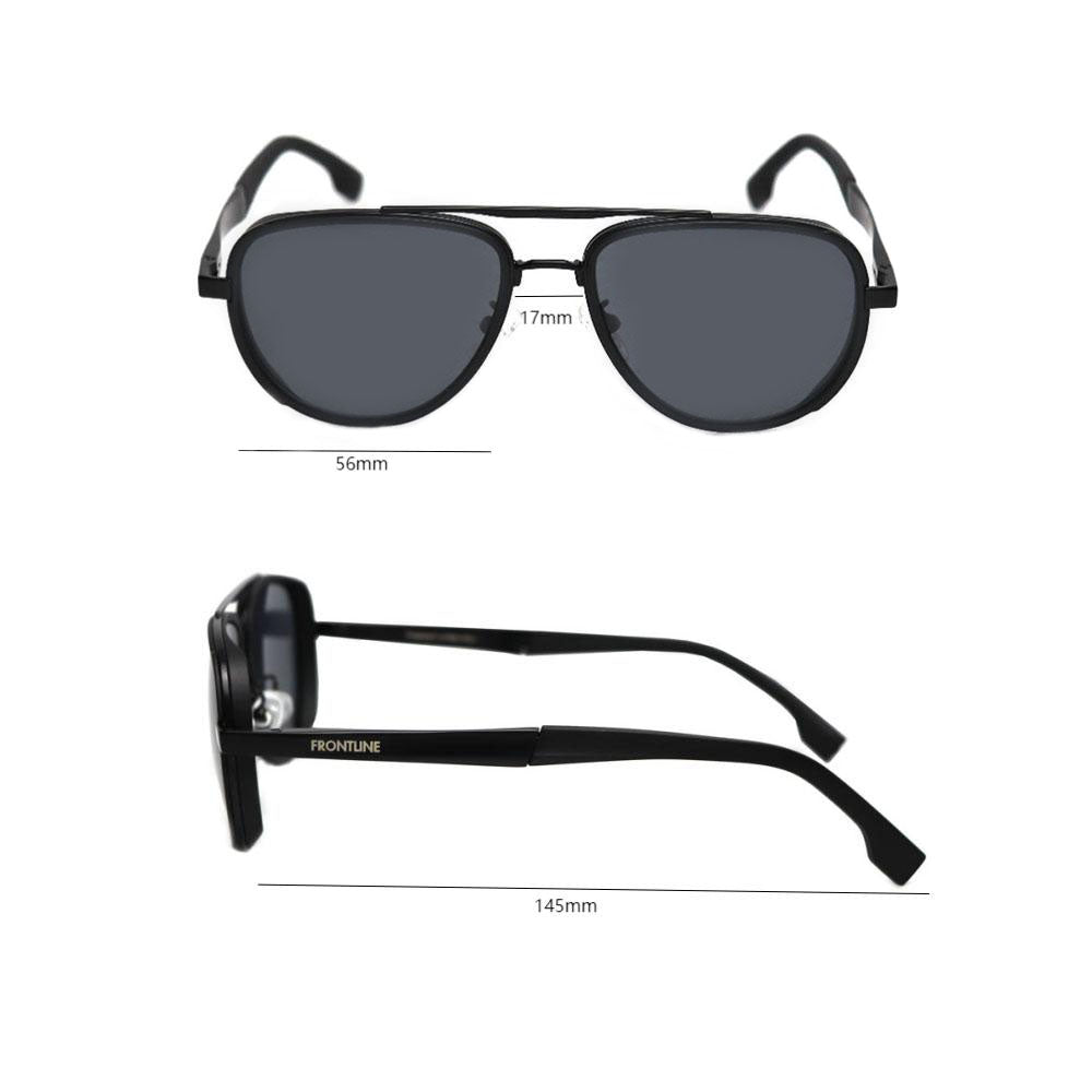 Frontline Optics ACE Polarized Aviator Sunglasses