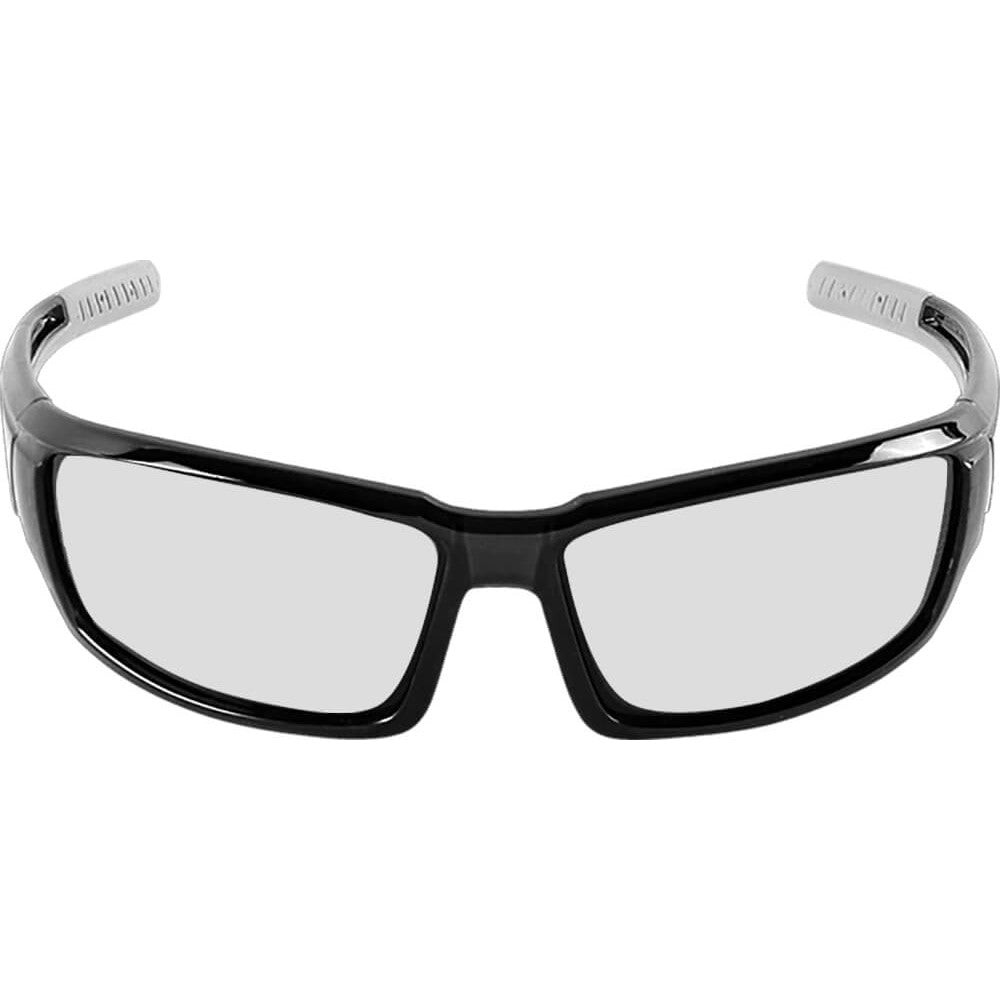 Bullhead Maki Safety Glasses with Black Frame and Clear PFT Anti-Fog Lenses-BH1431PFT-Safety Glasses USA-2